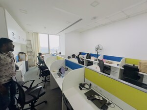 Team Area in  Office Space at Platinum Techno Park, Vashi Sector 30 – for Rent