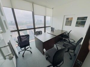 Team Area in  Office Space at Platinum Techno Park, Vashi Sector 30 – for Rent