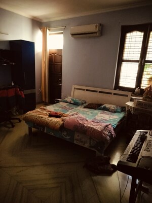 Bedroom in 3 BHK Builder Floor at Ansal Plaza Sector-23, Sector 23 – for Rent