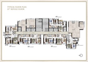 Master Plan in 3 BHK Apartment at Ravi The Gateway, Kandivali West – for Sale