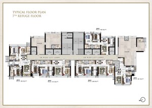 Master Plan in 3 BHK Apartment at Ravi The Gateway, Kandivali West – for Sale