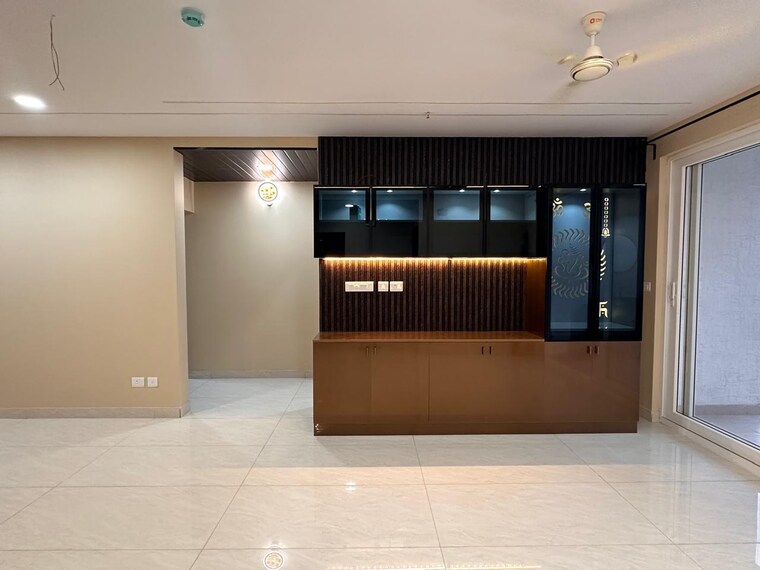 Living Room, prestige-beverly-hills 3 Bedroom 1796 Sq.Ft. Apartment In Kokapet Hyderabad 9442476