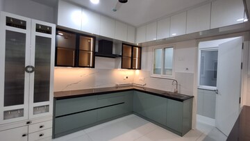 Kitchen in 3 BHK Apartment at Jayabheri The Nirvana, Gopanpally – for Rent