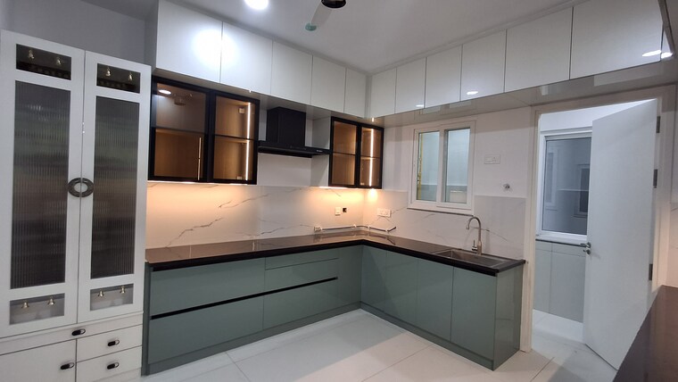 Kitchen, jayabheri-the-nirvana 3 Bedroom 2225 Sq.Ft. Apartment In Gopanpally Hyderabad 9442506