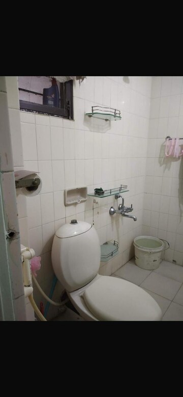 Bathroom in 1.5 BHK Apartment at Dhanraj Park Society, Wakad – for Rent