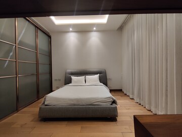 Bedroom in 2 BHK Apartment at Bhartiya Leela Residences, Thanisandra Main Road – for Rent