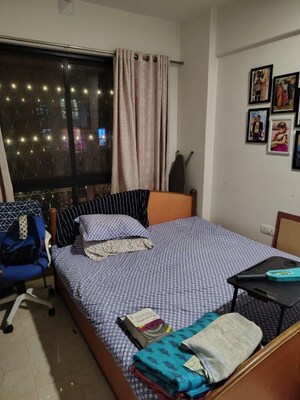 Master Bedroom in 3 BHK Apartment at Belgrave Square, Thane West – for Sale