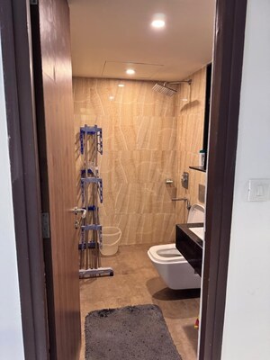 Bathroom in 3 BHK Apartment at Belgrave Square, Thane West – for Sale