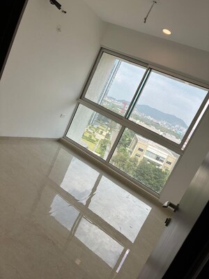 Bedroom in 1 BHK Apartment at Aurum Q Residences, Ghansoli – for Rent