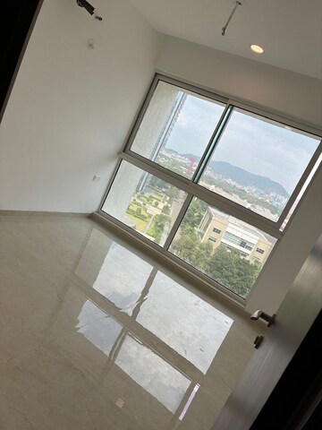 Bedroom in 1 BHK Apartment at Aurum Q Residences, Ghansoli – for Rent