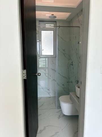 Bathroom in 1 BHK Apartment at Aurum Q Residences, Ghansoli – for Rent