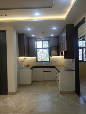Kitchen in 3 BHK Builder Floor at Niti Khand I – for Sale