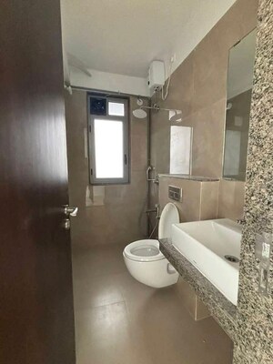 Bathroom in 2 BHK Apartment at Sunteck City Avenue 4, Goregaon West – for Rent