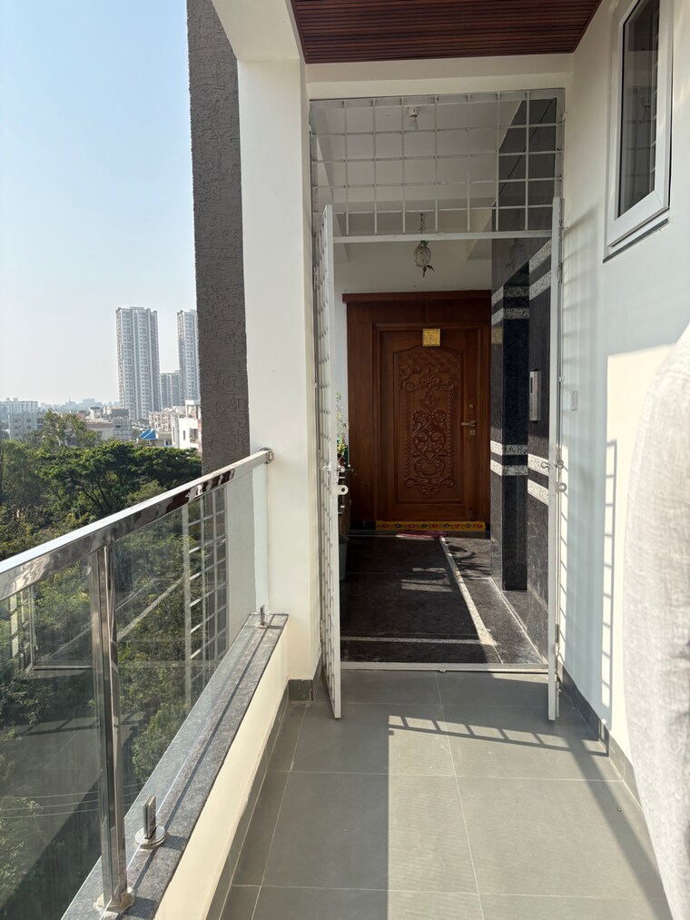 Balcony, nallagandla 3 Bedroom 1750 Sq.Ft. Builder Floor In Nallagandla Hyderabad 9442636