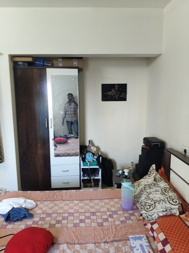 Bedroom, nav-highland-chs 2 Bedroom 640 Sq.Ft. Apartment In Balkum Pada Thane 9442681