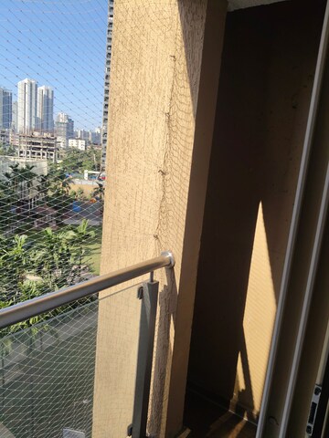 Balcony in 2 BHK Apartment at Nav Highland CHS, Balkum Pada – for Sale