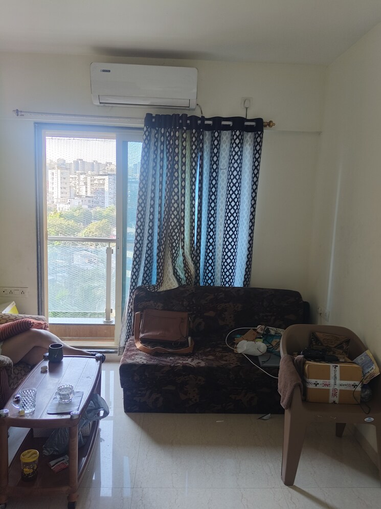 Living Room, nav-highland-chs 2 Bedroom 640 Sq.Ft. Apartment In Balkum Pada Thane 9442681
