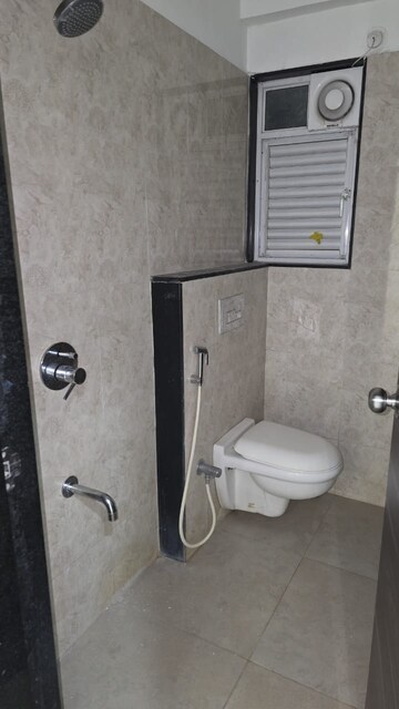 Bathroom in 2 BHK Apartment at Wadhwani Sai Paradise, Punawale – for Rent