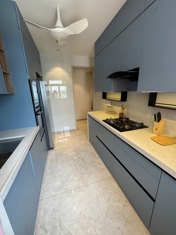 Kitchen in 3 BHK Builder Floor at Hubtown Rising City, Ghatkopar East – for Sale