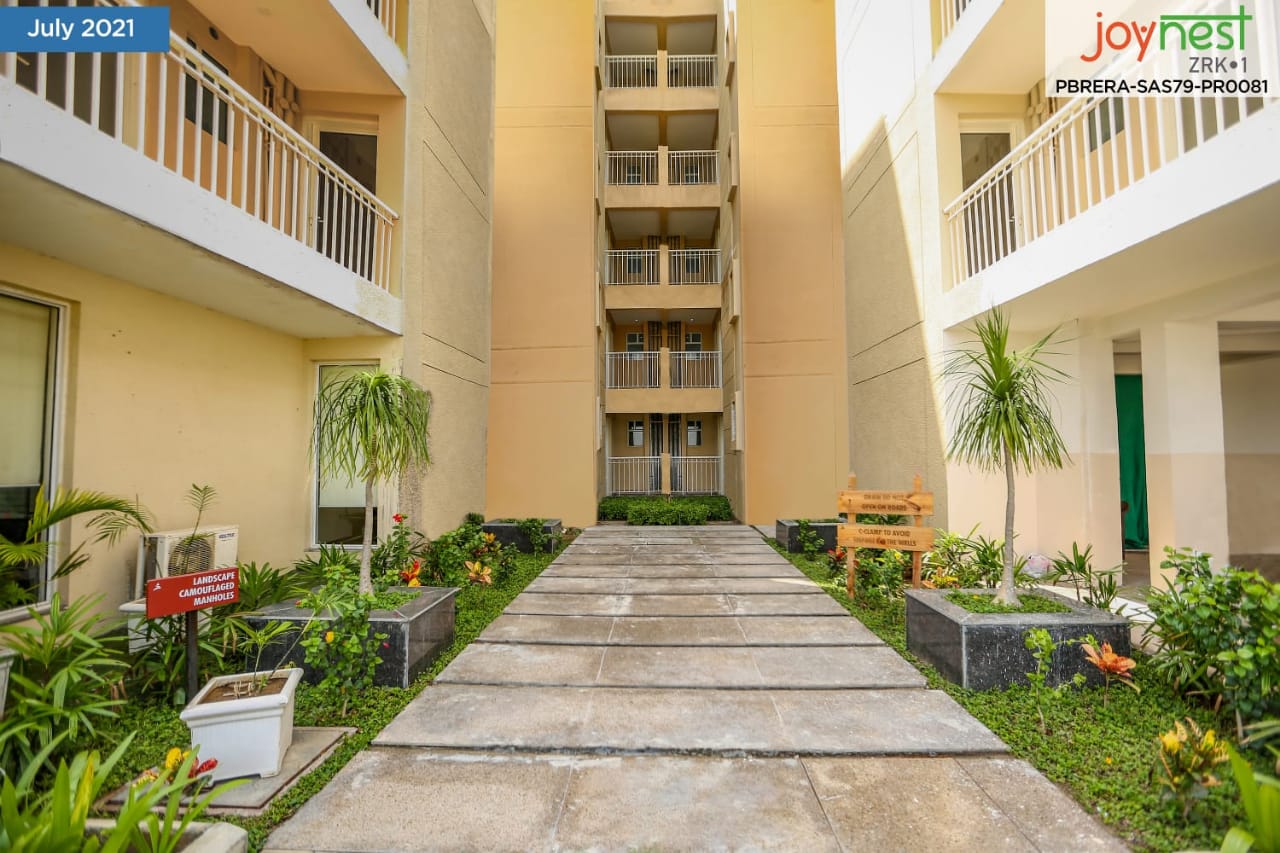 3 BHK + Pooja Room 1350 Sq.Ft. Apartment in Sushma Joynest ZRK