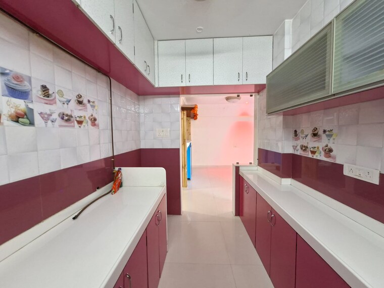 Kitchen, romell-shraddha 2 Bedroom 706 Sq.Ft. Apartment In Borivali West Mumbai 9442738