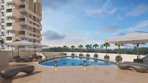 Swimming Pool in 3 BHK Apartment at Salarpuria Sattva Park Cubix, Devanahalli – for Sale