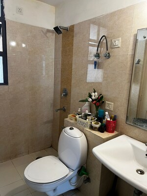 Bathroom in 3 BHK Apartment at Eldeco Mystic Greens, Omicron I Greater Noida – for Sale