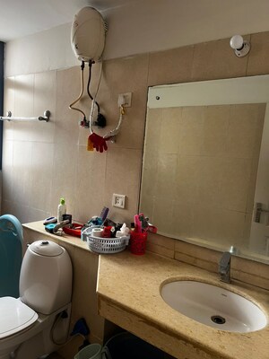 Bathroom in 3 BHK Apartment at Eldeco Mystic Greens, Omicron I Greater Noida – for Sale