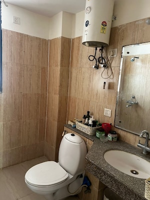 Bathroom in 3 BHK Apartment at Eldeco Mystic Greens, Omicron I Greater Noida – for Sale
