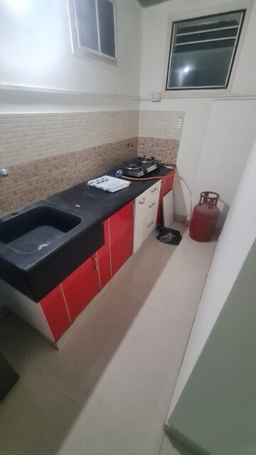 Kitchen in 1 RK Independent House at Hbr Layout – for Rent