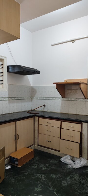 Kitchen in 2 BHK Builder Floor at Halasuru – for Rent