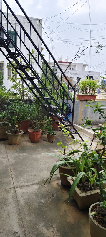 Balcony in 1 BHK Builder Floor at Halasuru – for Rent