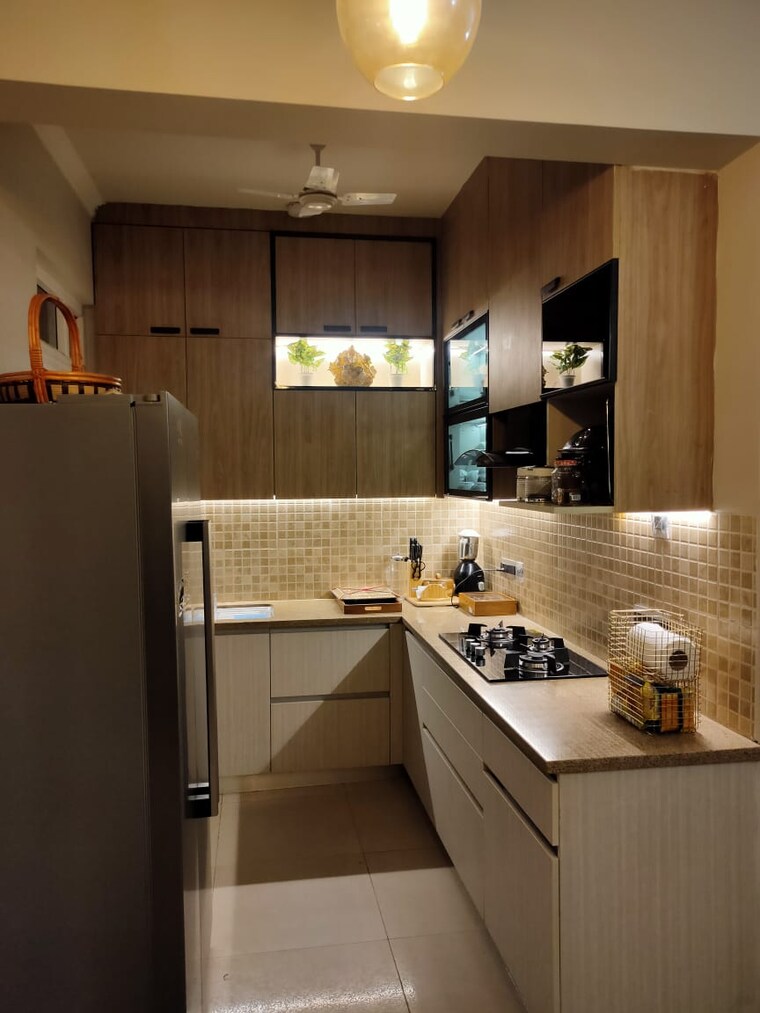 Kitchen, central-park-flower-valley 2.5 Bedroom 1093 Sq.Ft. Builder Floor In Sohna Sector 33 Gurgaon 9442996