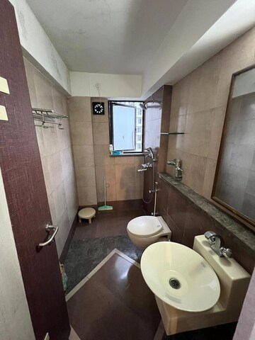 Bathroom in 2 BHK Apartment at Satellite Tower, Goregaon East – for Rent