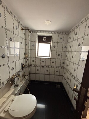 Bathroom in 3 BHK Apartment at Bandra West – for Rent