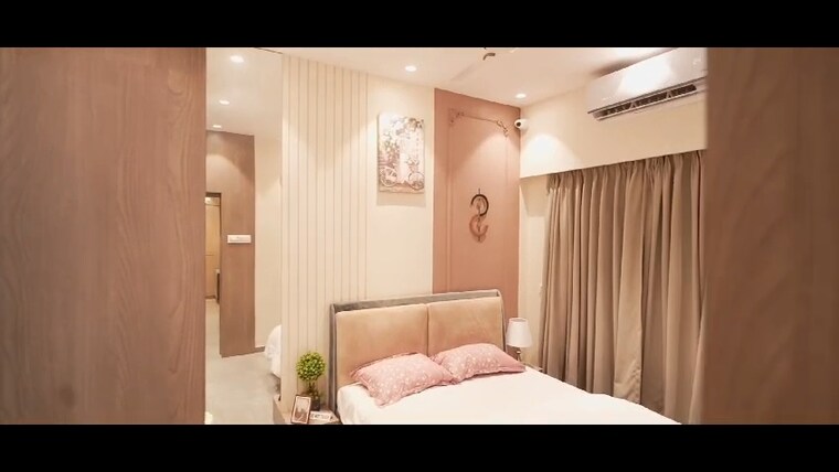 Master Bedroom, dhanlaxmi-dhananjay-hill-view 1 Bedroom 610 Sq.Ft. Apartment In Nalasopara West Palghar 9443134