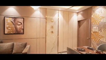 Living Room in 1 BHK Apartment at Dhanlaxmi Dhananjay Hill View, Nalasopara West – for Sale