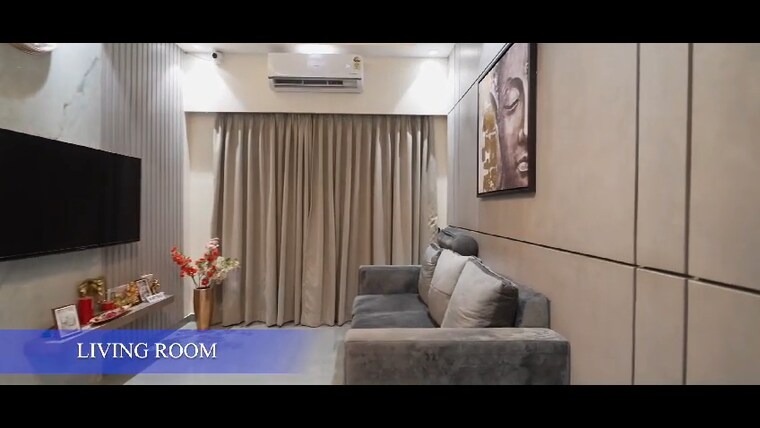 Living Room, dhanlaxmi-dhananjay-hill-view 1 Bedroom 610 Sq.Ft. Apartment In Nalasopara West Palghar 9443134