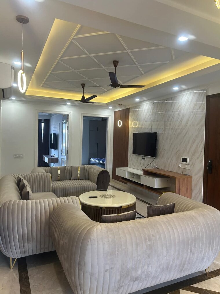 Living Room, asf-towers 2 Bedroom 1233 Sq.Ft. Builder Floor In Udyog Vihar Phase 4 Gurgaon 9443126