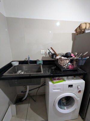 Kitchen in 2 BHK Apartment at Prestige Lakeside Habitat, Varthur – for Rent