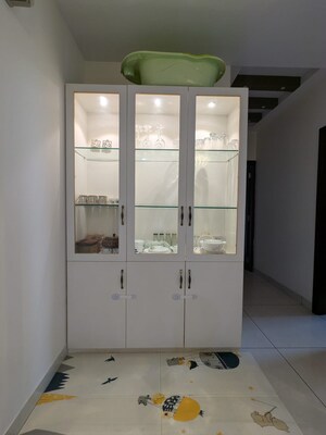 Bathroom in 2 BHK Apartment at Prestige Lakeside Habitat, Varthur – for Rent