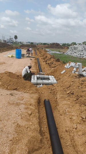 Plot Area in 3.5 BHK Villa at Badangpet – for Sale