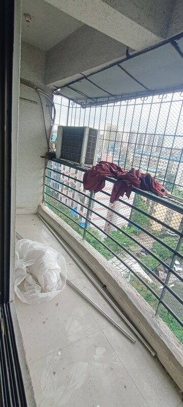 Balcony in 3 BHK Apartment at Rashmi Pride C, Mira Road East – for Rent