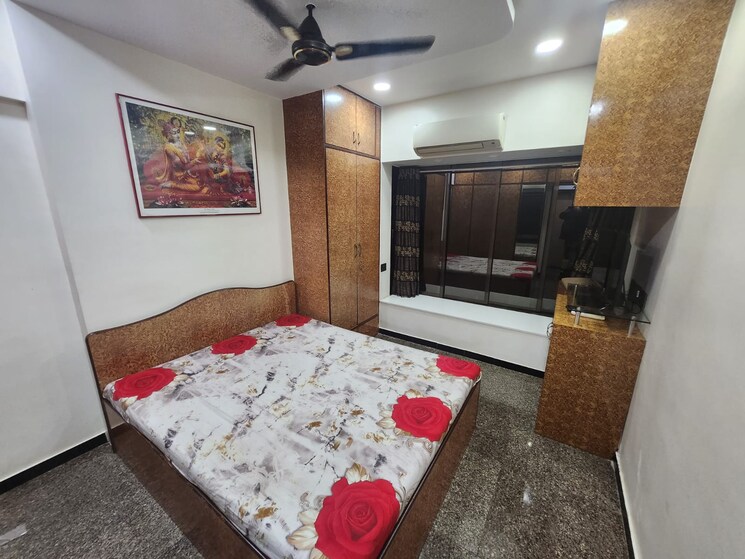 Bedroom, dheeraj-ganga 2 Bedroom 660 Sq.Ft. Apartment In Malad West Mumbai 9443264