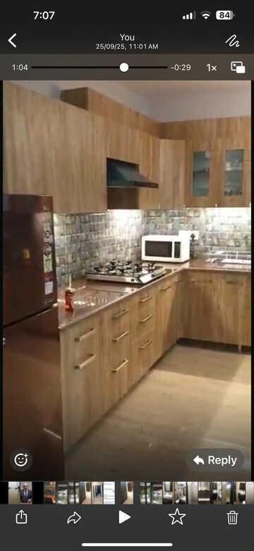 Kitchen in 3 BHK Apartment at Emaar Palm Hills, Sector 77 – for Rent