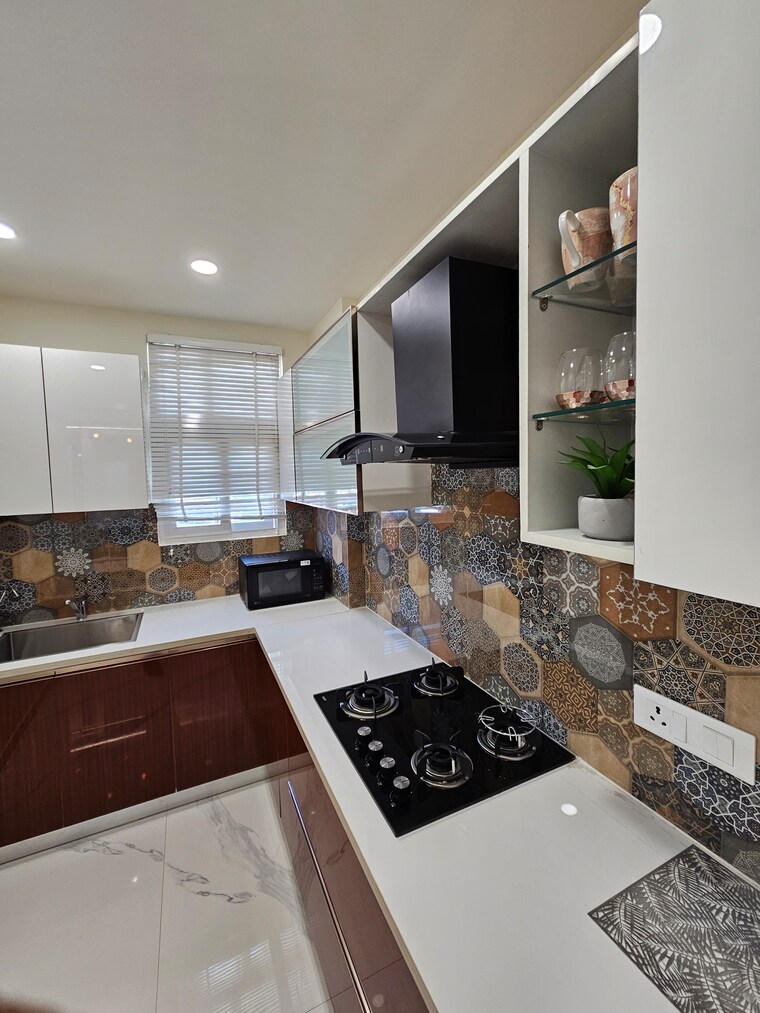 Kitchen, jms-primeland 2.5 Bedroom 1160 Sq.Ft. Builder Floor In Sector 95a Gurgaon 9443385