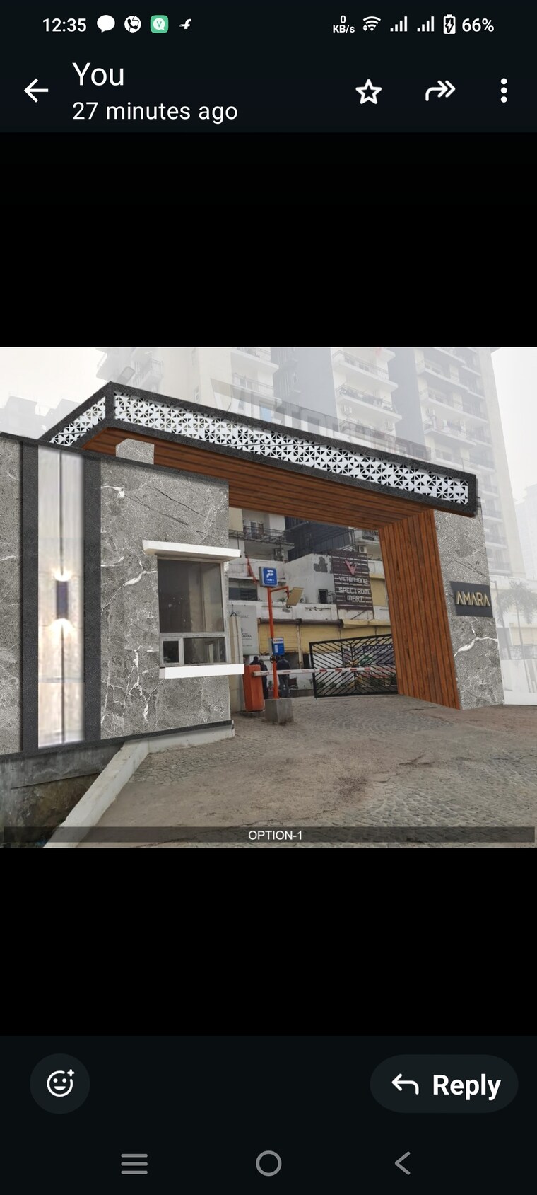 Exterior View, victoryone-amara 2 Bedroom 1210 Sq.Ft. Apartment In Sector 16 Greater Noida Greater Noida 9443453