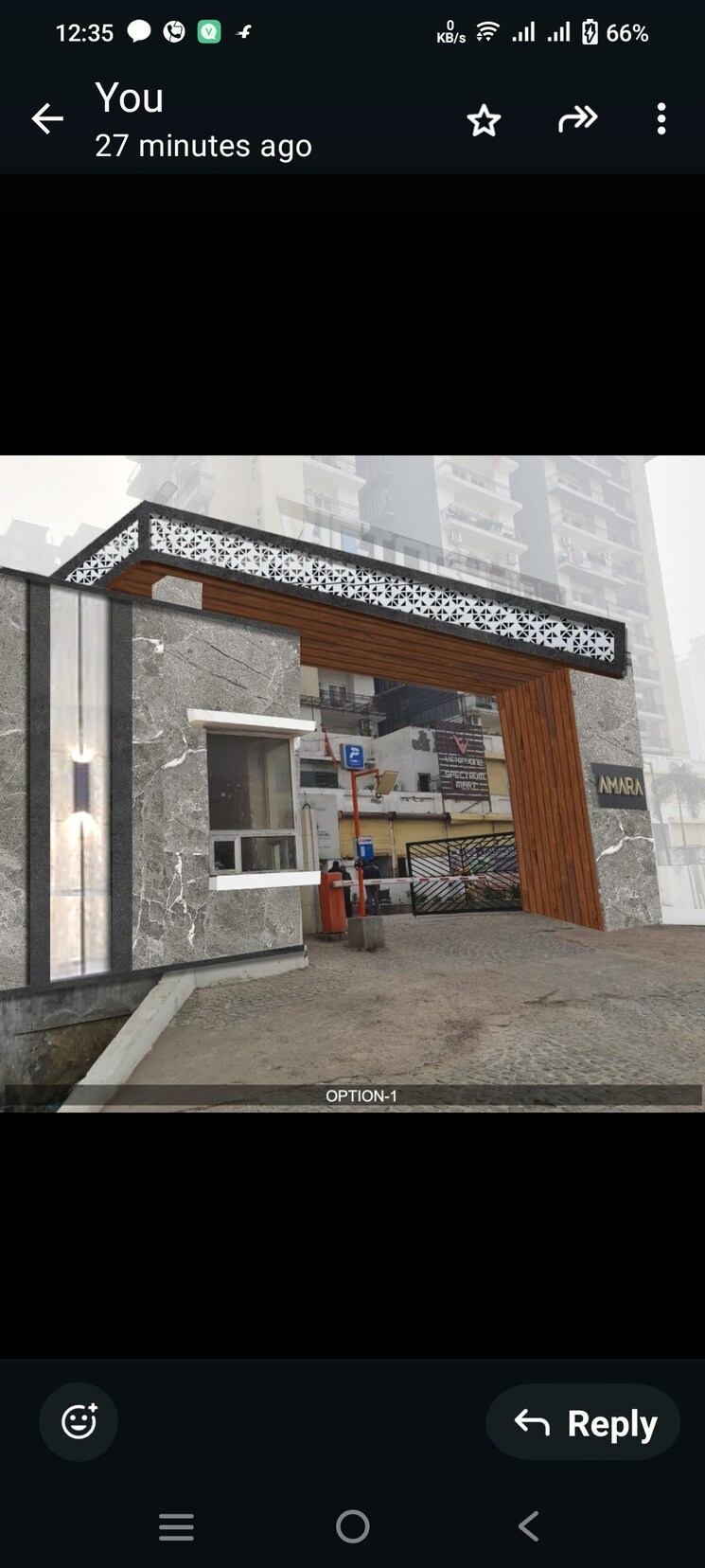 Exterior View, victoryone-amara 2 Bedroom 1210 Sq.Ft. Apartment In Sector 16 Greater Noida Greater Noida 9443465