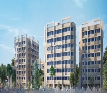 1 BHK Apartment – Exterior View View at Om Sai Sarvamangala Residency, Chouk - for Sale