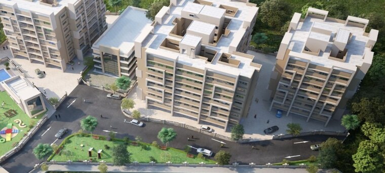 Exterior View, om-sai-sarvamangala-residency 1 Bedroom 655 Sq.Ft. Apartment In Chouk Navi Mumbai 9443484